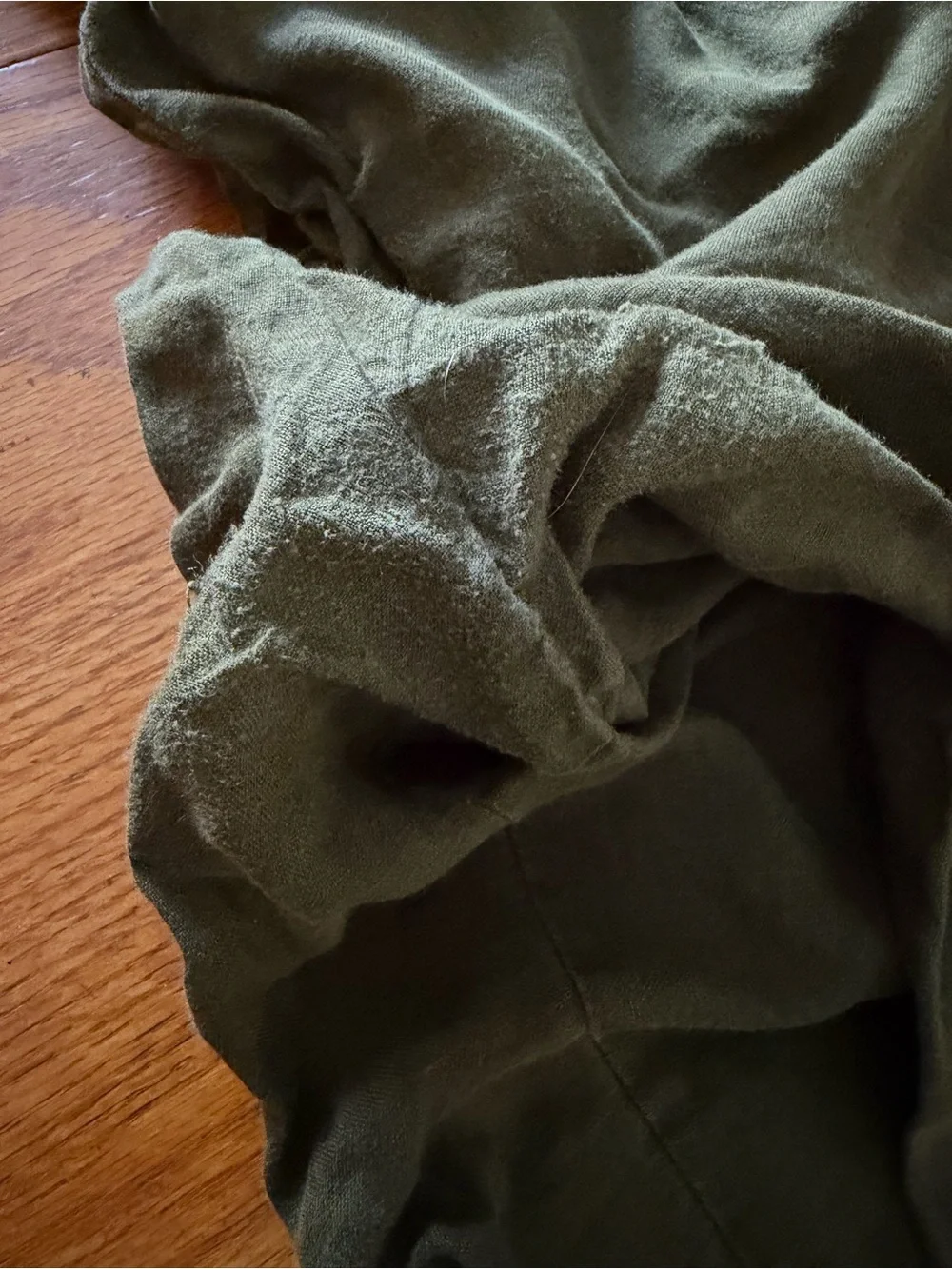 Quince Women’s Size Large Extra Large Martini Olive Green European Linen Pants